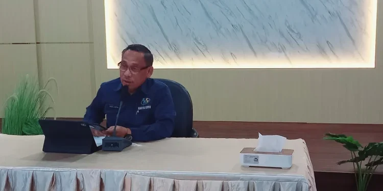 Kepala BPS provinwi Jambi Aidil adha. (Dok: Rudi)