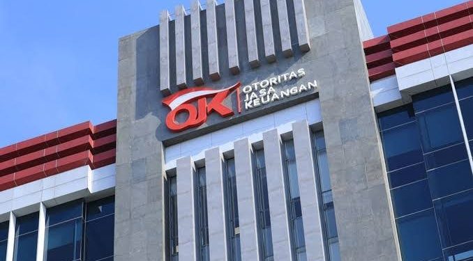 tampak depan gedung OJK. (Dok: redaksi)