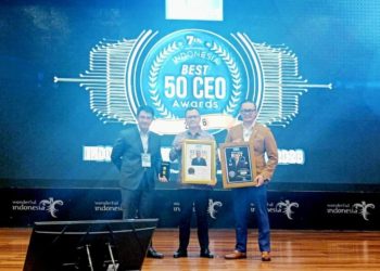 Bank Jambi kembali menorehkan prestasi di tingkat nasional dengan meraih dua penghargaan bergengsi dalam ajang CEO Forum & Awards 2026 yang digelar The Iconomics Media di Jakarta. (Dok: Redaksi)