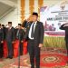 Bupati Merangin M. Syukur memimpin Upacara Hari Lahir Pancasila 2026 di halaman Kantor Bupati Merangin, Senin (1/6/2026). (Dok: Deni Satria Budi)