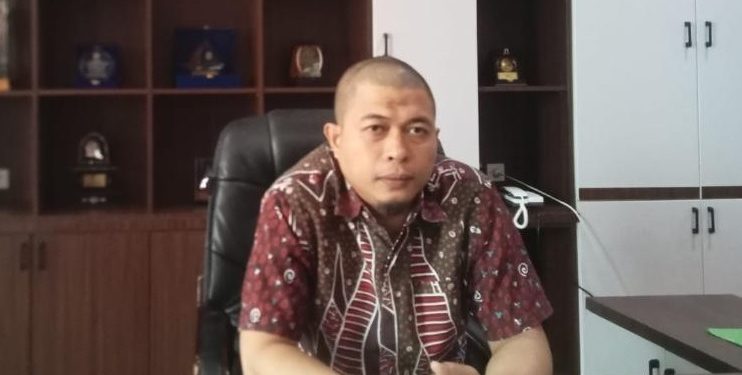 Kepala BPKAD Kabupaten Muaro Jambi, Farhan, menyampaikan bahwa pencairan Gaji ke-13 Tahun 2026 bagi ASN di lingkungan Pemkab Muaro Jambi telah terealisasi 100 persen. (Dok: Rahmat)