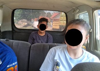 Dua DPO kasus dugaan penyalahgunaan narkotika jenis sabu berhasil diamankan Satresnarkoba Polres Tanjab Barat di Kecamatan Muara Papalik. (Dok: Redaksi)