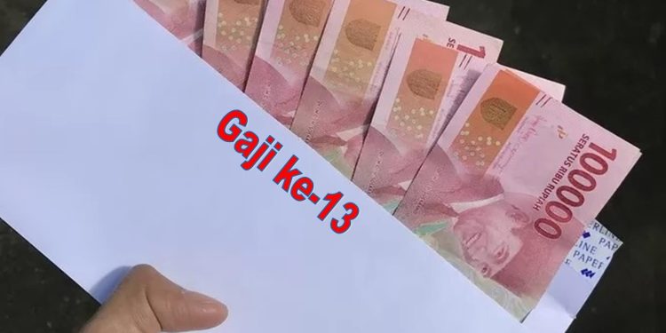 Ilustrasi gaji ke-13. (Dok: Redaksi)