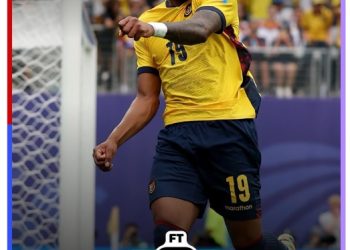 Pemain Ekuador merayakan kemenangan dramatis 2-1 atas Jerman pada laga terakhir Grup E Piala Dunia FIFA 2026 di New York/New Jersey Stadium. (DOk: Instagram @fifaworldcup)