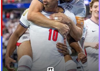 Kapten Inggris Harry Kane merayakan gol bersama rekan-rekannya saat menghadapi Kroasia pada laga Grup L Piala Dunia 2026 di Stadion Dallas, Amerika Serikat.  (Dok: Instagram @fifaworldcup)