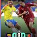 Pemain Portugal saat berebut bola dengan pemain Kolombia dalam laga terakhir Grup K Piala Dunia 2026 di Miami Stadium. (Dok: Instagram @fifaworldcup)