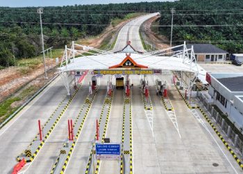 Gerbang Tol Pijoan. (Dok: Hutama Karya)