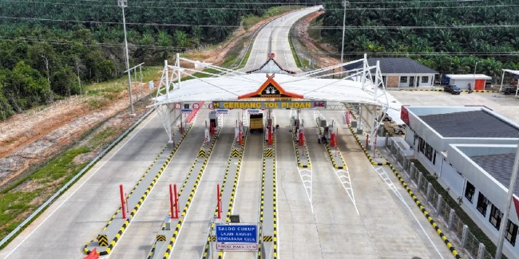 Gerbang Tol Pijoan. (Dok: Hutama Karya)