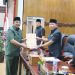 Bupati Tanjung Jabung Barat Anwar Sadat menyampaikan Nota Pengantar Ranperda Pertanggungjawaban Pelaksanaan APBD Tahun Anggaran 2025 dalam Rapat Paripurna DPRD Tanjung Jabung Barat. (DOk: Rahmat)