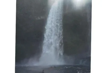 Keindahan Air Terjun Sigerincing di Desa Tuo, Kecamatan Lembah Masurai, Kabupaten Merangin. (Dok: Redaksi)