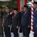 Gubernur Jambi Al Haris bersama Forkopimda, ASN, TNI/Polri, dan pelajar mengikuti Upacara Hari Lahir Pancasila 2026 di Lapangan Garuda, Kantor Gubernur Jambi. (Dok: Redaksi)
