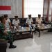 Komandan Korem 042/Garuda Putih Brigjen TNI Nyamin menerima audiensi dan silaturahmi pengurus PPAD Provinsi Jambi di ruang kerja Danrem, Selasa (9/6/2026). (Dok: Penrem 042/Gapu)
