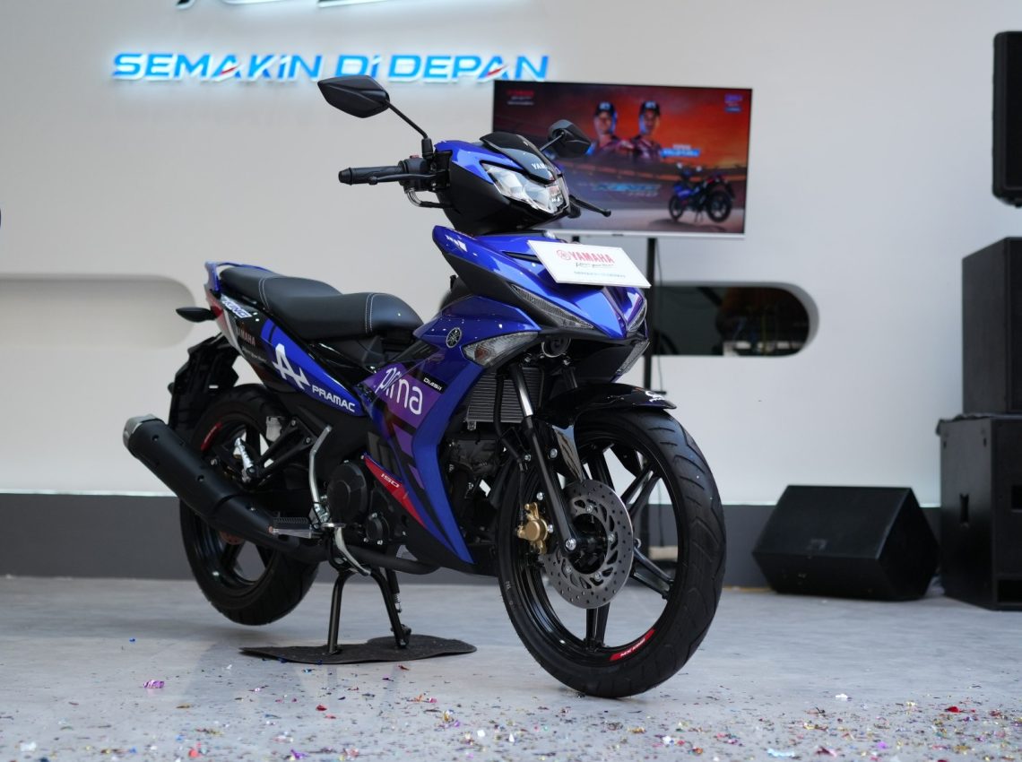 Yamaha resmi meluncurkan MX King 150 Prima Pramac Livery edisi spesial yang terinspirasi dari tim Prima Pramac Yamaha MotoGP. (Dok: Yamaha DDS Jambi)
