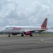 Pesawat Batik Air Pertama Mendarat di Bandara Muara Bungo. (Dok: Alpin)