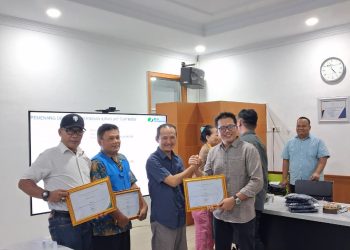 BPJS Ketenagakerjaan Cabang Jambi menggelar sosialisasi implementasi aplikasi Perisai terbaru serta monitoring dan evaluasi Agen Perisai Triwulan I dan II Tahun 2026. (Dok: Rahmat)