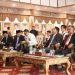 Gubernur Jambi Al Haris mengikuti peresmian Program Instruksi Presiden Jalan Daerah (IJD) Tahun 2025 yang dipimpin Presiden Prabowo Subianto secara daring dari Auditorium Rumah Dinas Gubernur Jambi. (Dok: Diskominfo Provinsi Jambi)