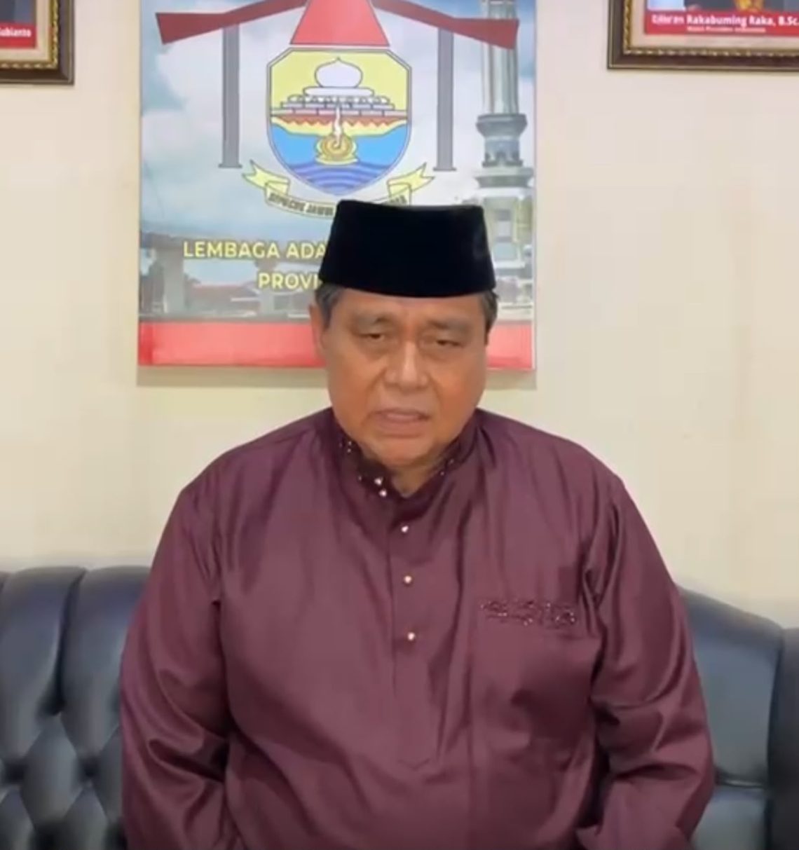 Ketua LAM Provinsi Jambi Hasan Basri Agus (HBA). (Dok: Rahmat)