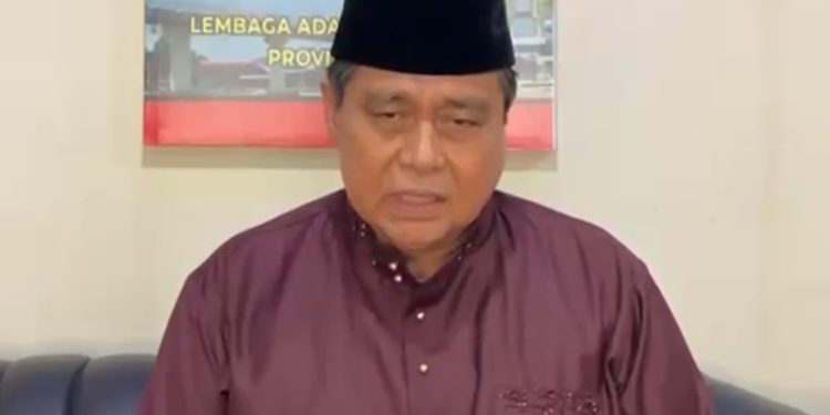 Ketua LAM Provinsi Jambi Hasan Basri Agus (HBA). (Dok: Rahmat)