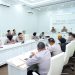 Tim Puslitbang Polri bersama jajaran Polda Jambi saat membuka kegiatan penelitian terkait optimalisasi Almatsus Dalmas dan peran Polri dalam mendukung program ketahanan pangan nasional di Mapolda Jambi, Selasa (2/6/2026). (Dok: Alpin)
