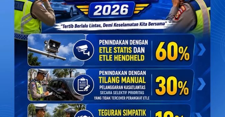 Sasaran Operasi Patuh Siginjai 2026 yang akan digelar mulai 8 Juni hingga 21 Juni 2026. (Dok: Ditlantas Polda Jambi)
