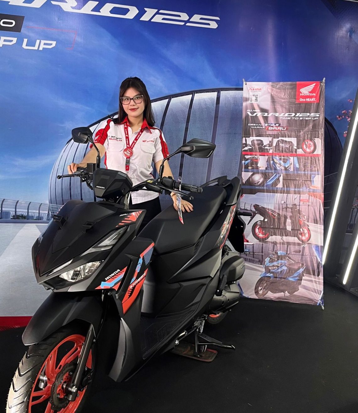 All New Honda Vario 125 hadir dengan desain yang semakin sporty, fitur modern, serta performa mesin yang responsif dan irit bahan bakar. (DOk: Honda Sinsen Jambi)