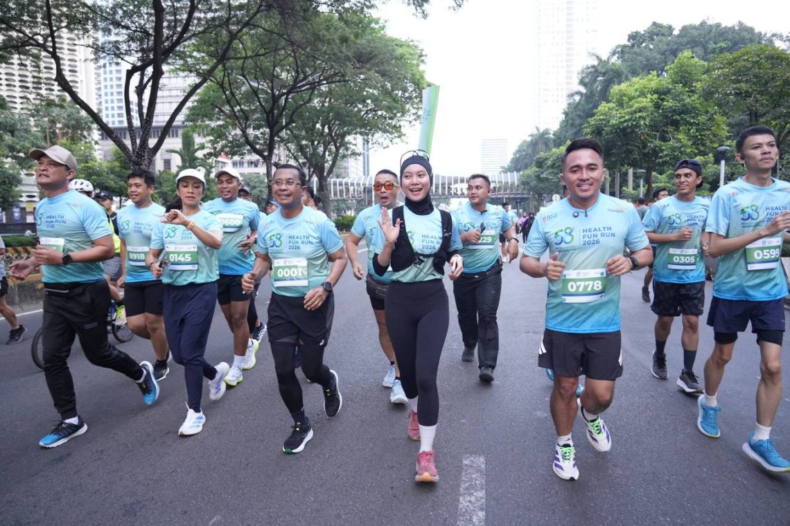 Ribuan peserta memadati kawasan Gelora Bung Karno dalam kegiatan Health Fun Run yang digelar BPJS Kesehatan untuk memperingati HUT ke-58. (Dok: BPJS Kesehatan)