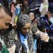 Jemaah haji Kloter BTH 19 asal Kabupaten Merangin dan Kabupaten Kerinci tiba di Asrama Haji Jambi. (Dok: Rudi)