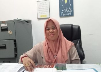 Plt. Kepala BPKAD Kabupaten Sarolangun Hj. Maria Susanti. (Dok: Rahmat)