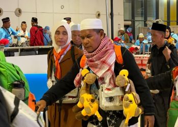 Jemaah haji Indonesia tiba di Tanah Air usai menunaikan rangkaian ibadah haji di Arab Saudi. (Dok: Kemenhaj RI)