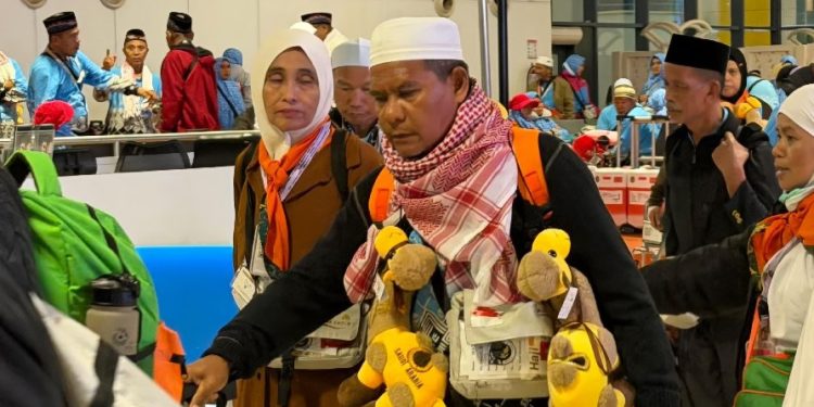 Jemaah haji Indonesia tiba di Tanah Air usai menunaikan rangkaian ibadah haji di Arab Saudi. (Dok: Kemenhaj RI)