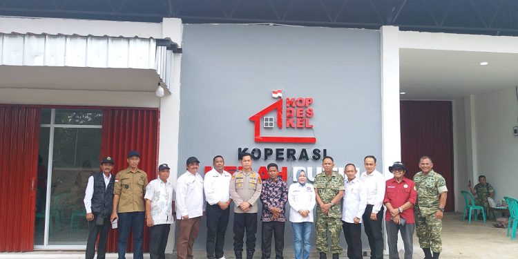 gedung Koperasi Desa Merah Putih (KDMP) di salah satu desa di Kabupaten Tanjung Jabung Timur. (Dok: Rahmat)