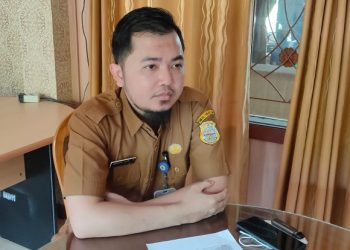 Kepala BKPSDMD Tanjabtim, Angga Harisumartha. (Dok: Rahmat)