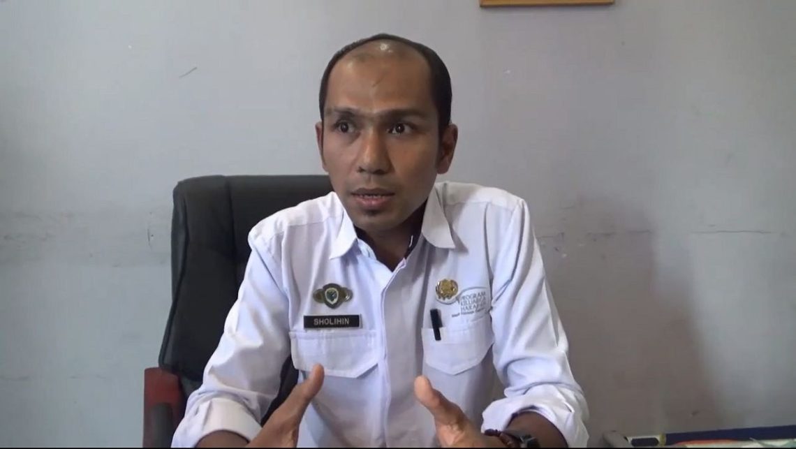Sekretaris BPBD Kabupaten Batang Hari Solihin. (Dok: Rudi)