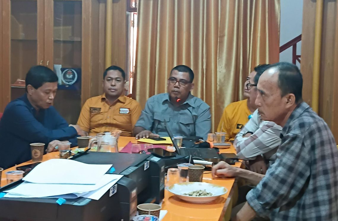 Ketua DPD Hanura Provinsi Jambi Ritas Mairiyanto menyampaikan kesiapan partainya menggelar pelantikan pengurus dan Muscab serentak 11 kabupaten/kota pada 27 Juni 2026. (DOk: Rudi)