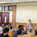 Petani bersama WWF Indonesia mengadakan pertemuan usai melakukan penanaman bibit pohon di kawasan Bentang Alam Bukit Tigapuluh, Kabupaten Tebo. (Dok: WWF)