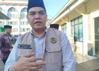 Kepala Kanwil Kementerian Haji dan Umrah Provinsi Jambi, Wahyudi Abdul Wahab. (Dok: Rudi)