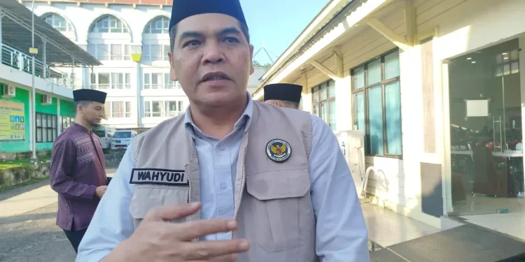 Kepala Kanwil Kementerian Haji dan Umrah Provinsi Jambi, Wahyudi Abdul Wahab. (Dok: Rudi)