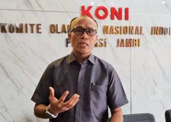 Ketua Umum KONI Provinsi Jambi AKBP Mat Sanusi. (Dok: Redaksi)