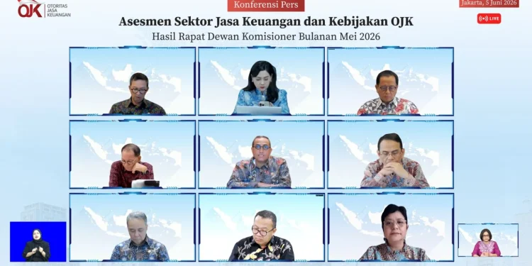 Konferensi Pers RDKB Mei 2026. (Dok: OJK)