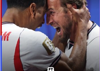 Harry Kane menjadi pahlawan kemenangan Inggris usai mencetak dua gol yang membawa Three Lions bangkit mengalahkan RD Kongo 2-1 dan memastikan tiket ke babak 16 besar Piala Dunia 2026. (Dok: Instagram @fifaworldcup)