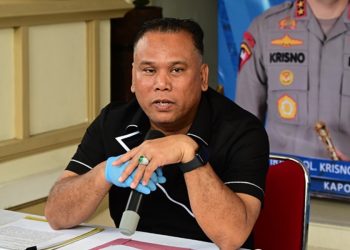 Dirreskrimsus Polda Jambi, Kombes Pol Taufik Nurmandia. (Dok: Alpin)