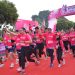 Pelepasan peserta Smartfren Fun Run di GOR Kota Baru Jambi, Minggu (12/7/2026).