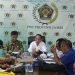 Ketua PWI Provinsi Jambi H. R. Ridwan Agus Depati memimpin rapat koordinasi perdana Pengurus PWI Provinsi Jambi sisa masa bakti 2022–2027 di Sekretariat PWI Jambi, Senin (6/7/2026).