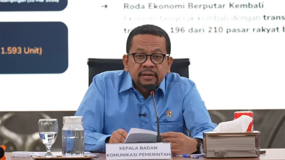 Kepala Badan Komunikasi Pemerintah (Bakom RI) Muhammad Qodari. (Dok: Bakom RI)